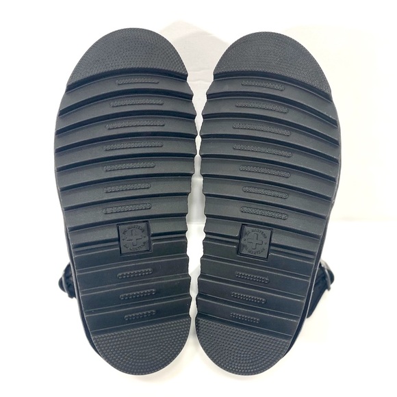 NEW DR MARTENS TERRY LEATHER STRAP SANDALS - Picture 14 of 15